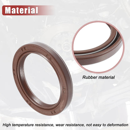 2 x / Crankshaft Seal Front Cover Seal for Toyota Camry (2002–2011)
