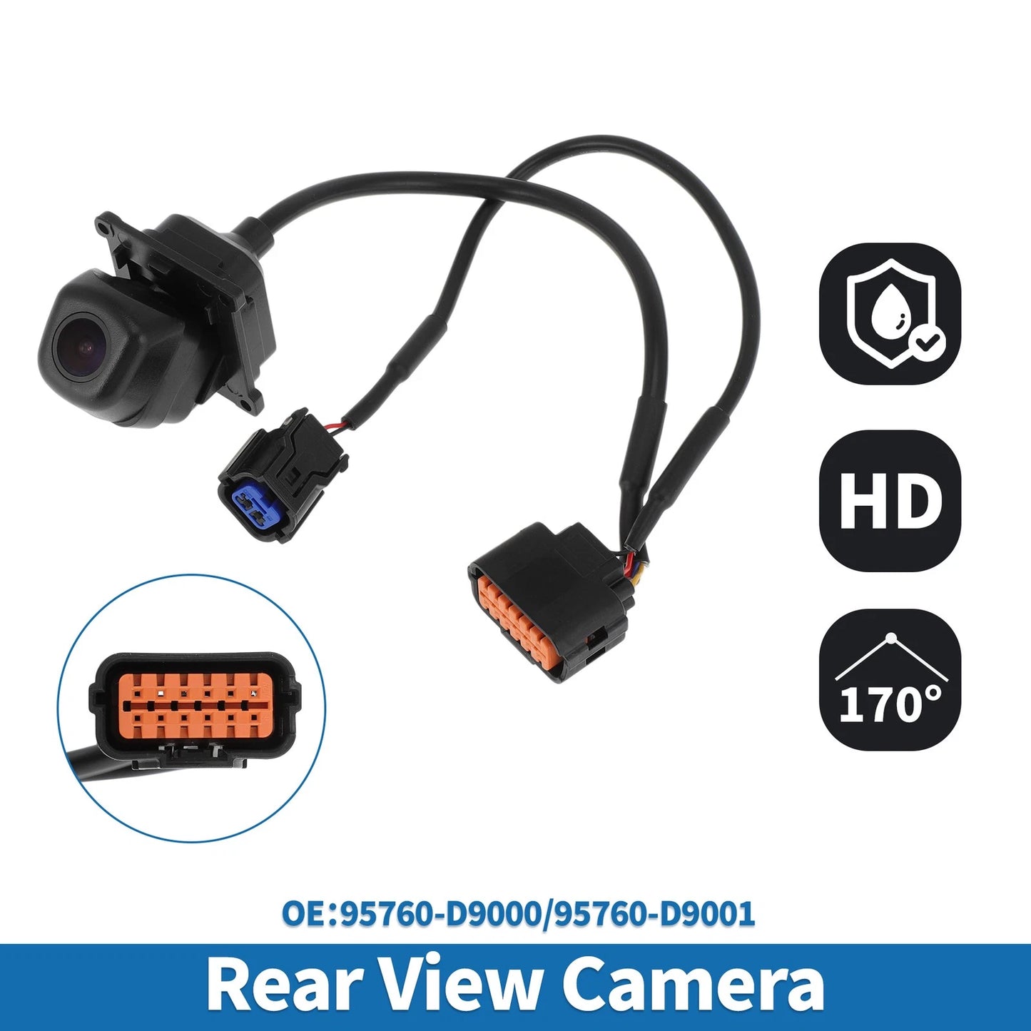 Rear View Backup Camera for Kia Sportage 2.0L 2.4L (2017-2019)