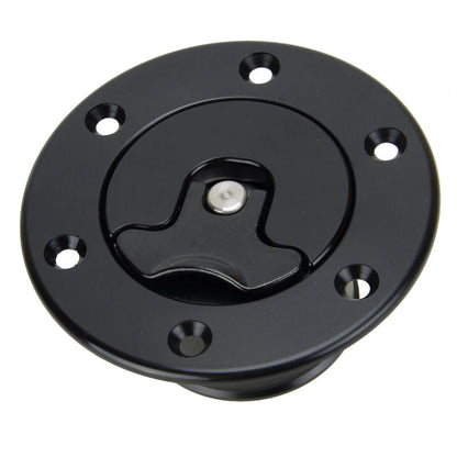 Black 35.5mm Fuel Cell Surge Tank Gas Cap for Car