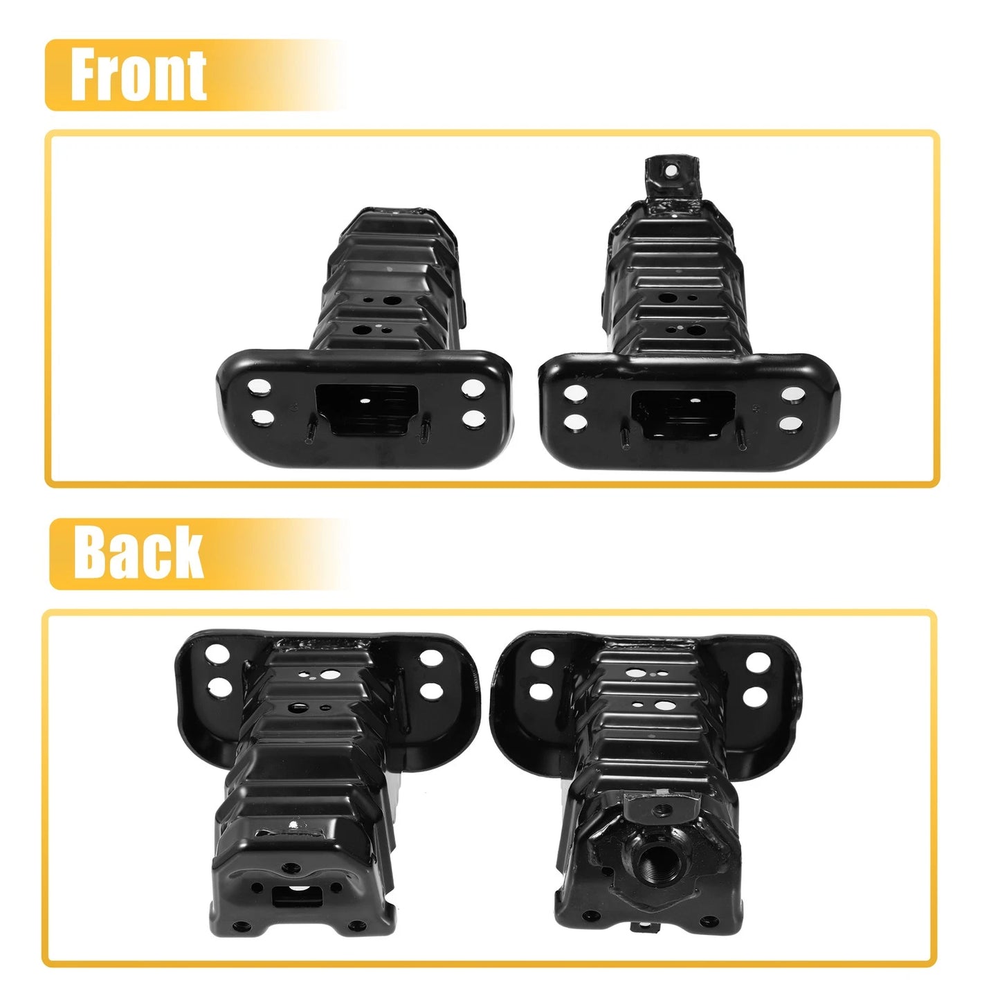 Front Left & Right Bumper Brackets for Toyota Yaris (2007-2012)