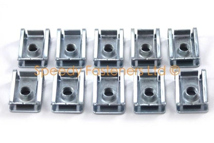 10 x M5 5mm Fork Head Clip for Triumph / BMW