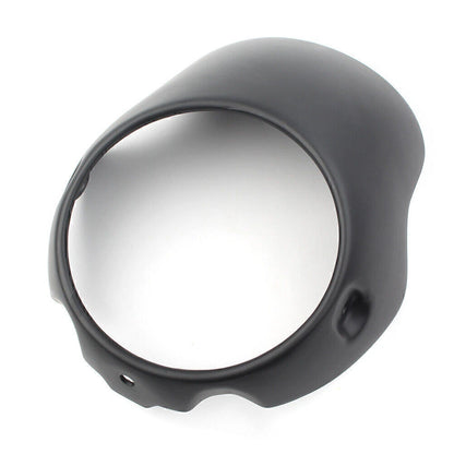 7" Matte Black Front Headlight Fairing Cover for T100 T12