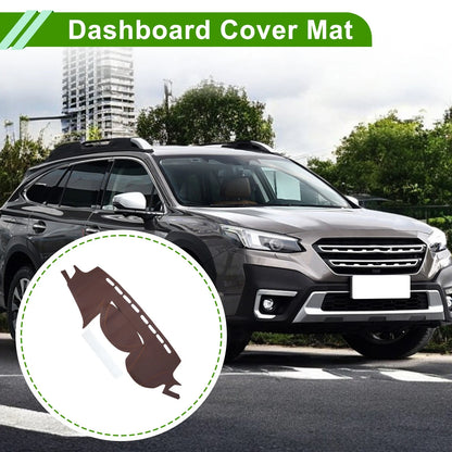 Dashboard Cover Mat for Subaru Outback (2014) - Brown