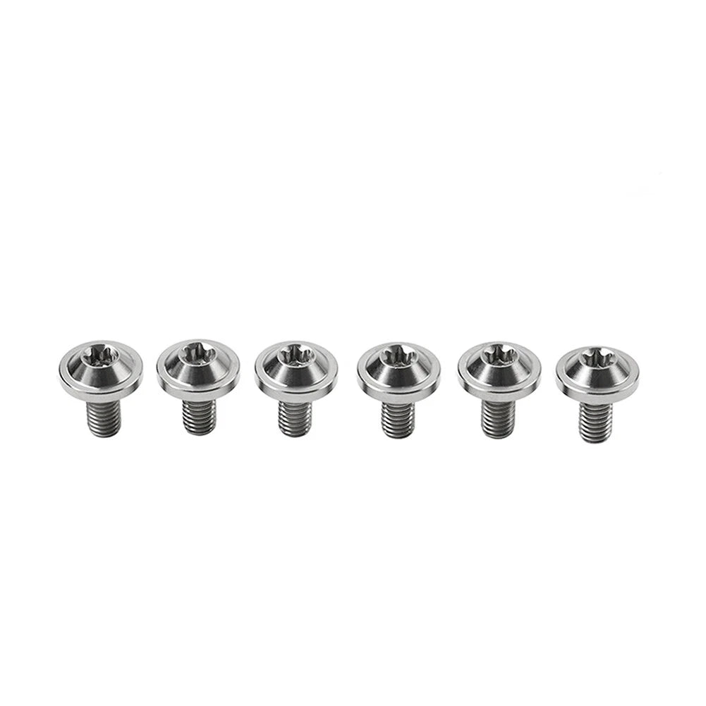 6 x M6x15mm Alloy Torx Head Screws for Titan Motorcycle Bike