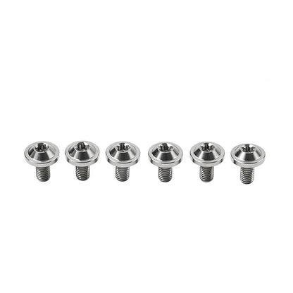 6 x M6x15mm Alloy Torx Head Screws for Titan Motorcycle Bike