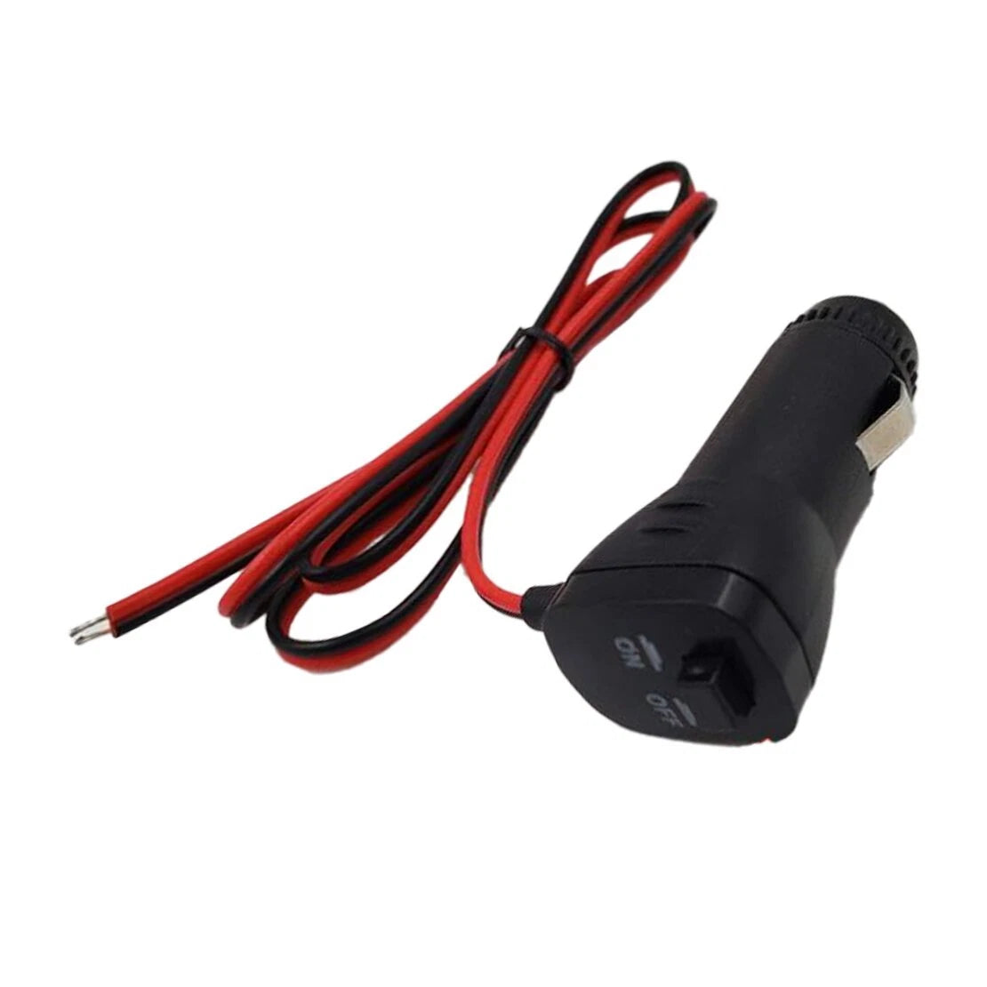 5m Car Cigarette Lighter Adapter Plug with On/Off Switch for Vehicle