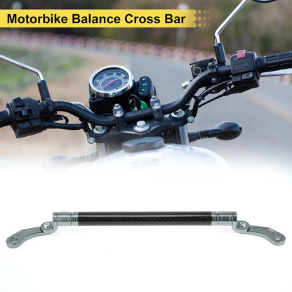 Balance Bar 0.39" 10mm Titanium Tone for Motorcycle Motorbike