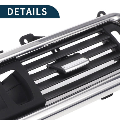A/C Outlet Dash for BMW 528i (2011) Black Silver Tone