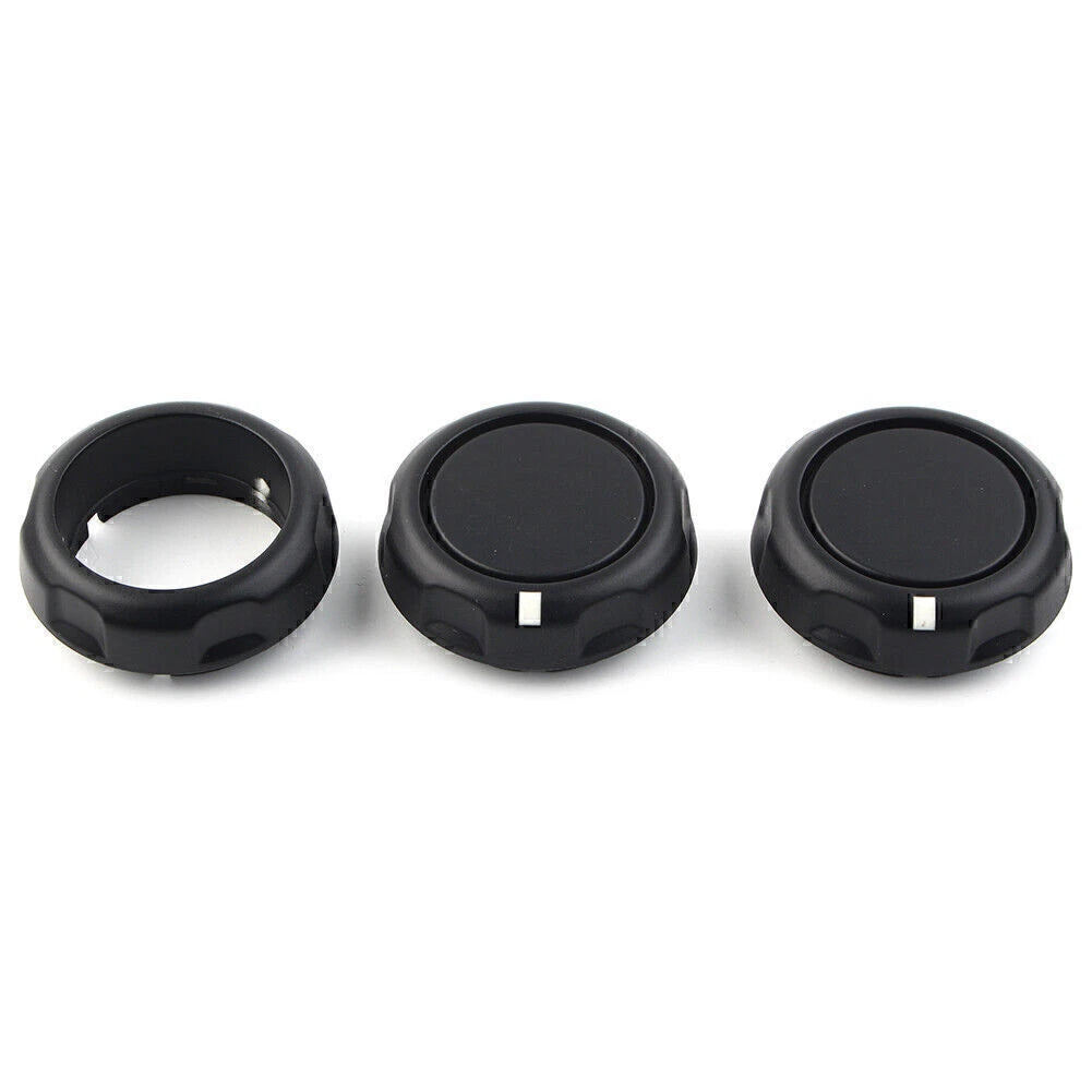 3 Pcs Air Condition Control Volume Knobs for Land Rover Freelander (2007-2015)