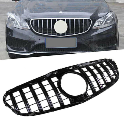 Black GT Style Front Bumper Grille for BENZ E CLASS W212 (2014-2015)