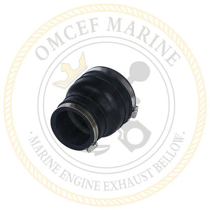 3-4" OMC Sterndrive Exhaust Hose w/ 2 Clamps