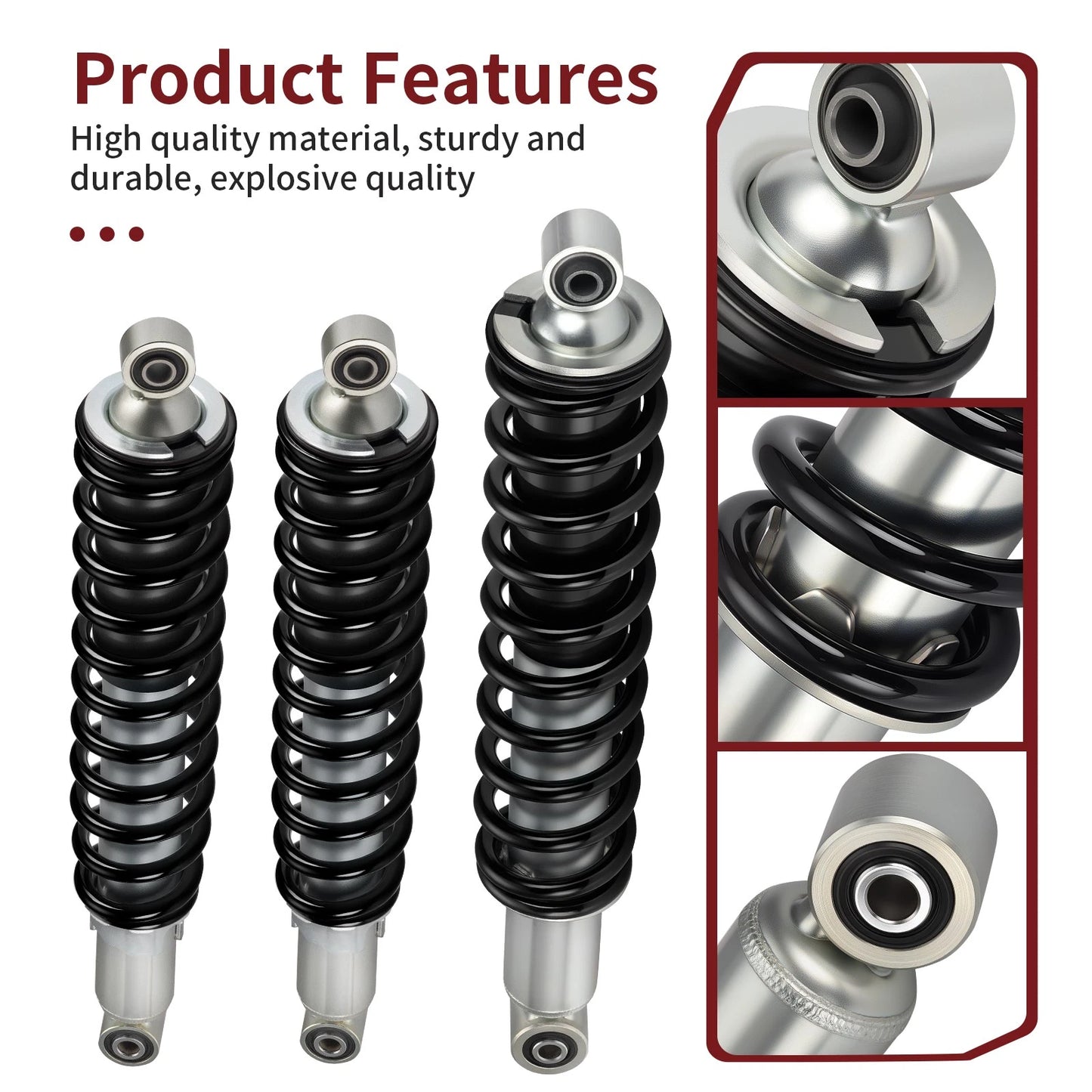 Shocks Absorber Front/Rear 2x4 for Honda Rancher 420 (2007–2013)