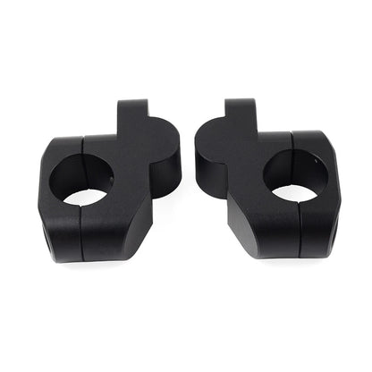 28mm Offset Handlebar Clamp Mount for Honda, Suzuki, Yamaha, Kawasaki