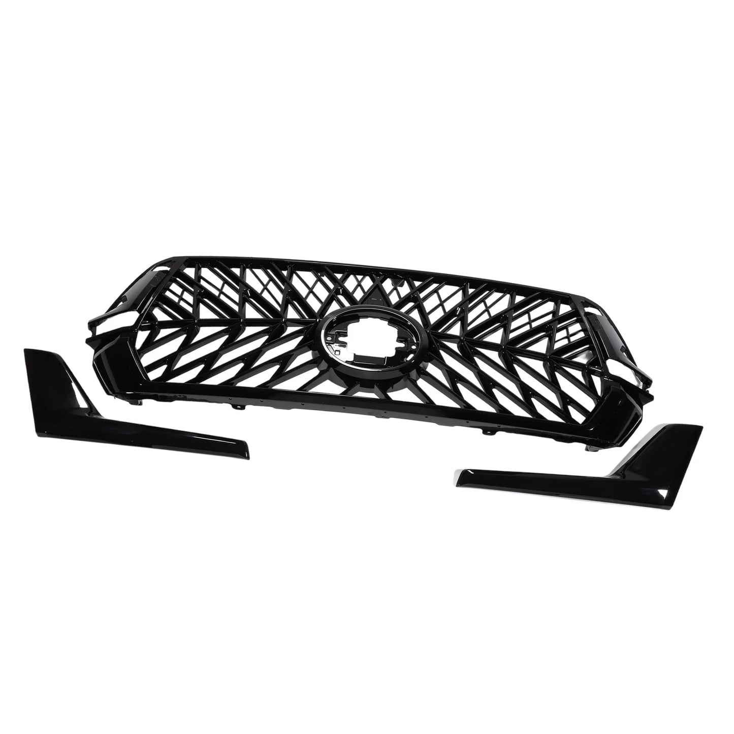 Front Upper Hood Bumper Grille Grill for Toyota Land Cruiser LC200 (2016–2020)