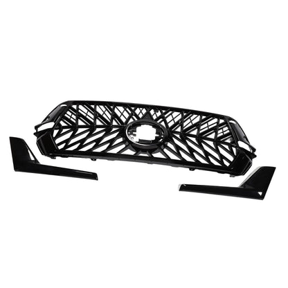 Front Upper Hood Bumper Grille Grill for Toyota Land Cruiser LC200 (2016–2020)