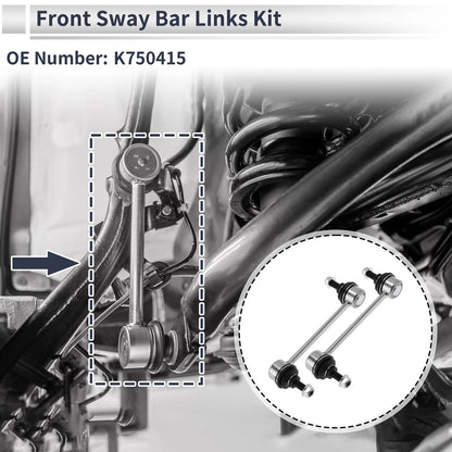 Front Stabilizer Bar Links for Ford Fusion (2010) - 2 Pcs