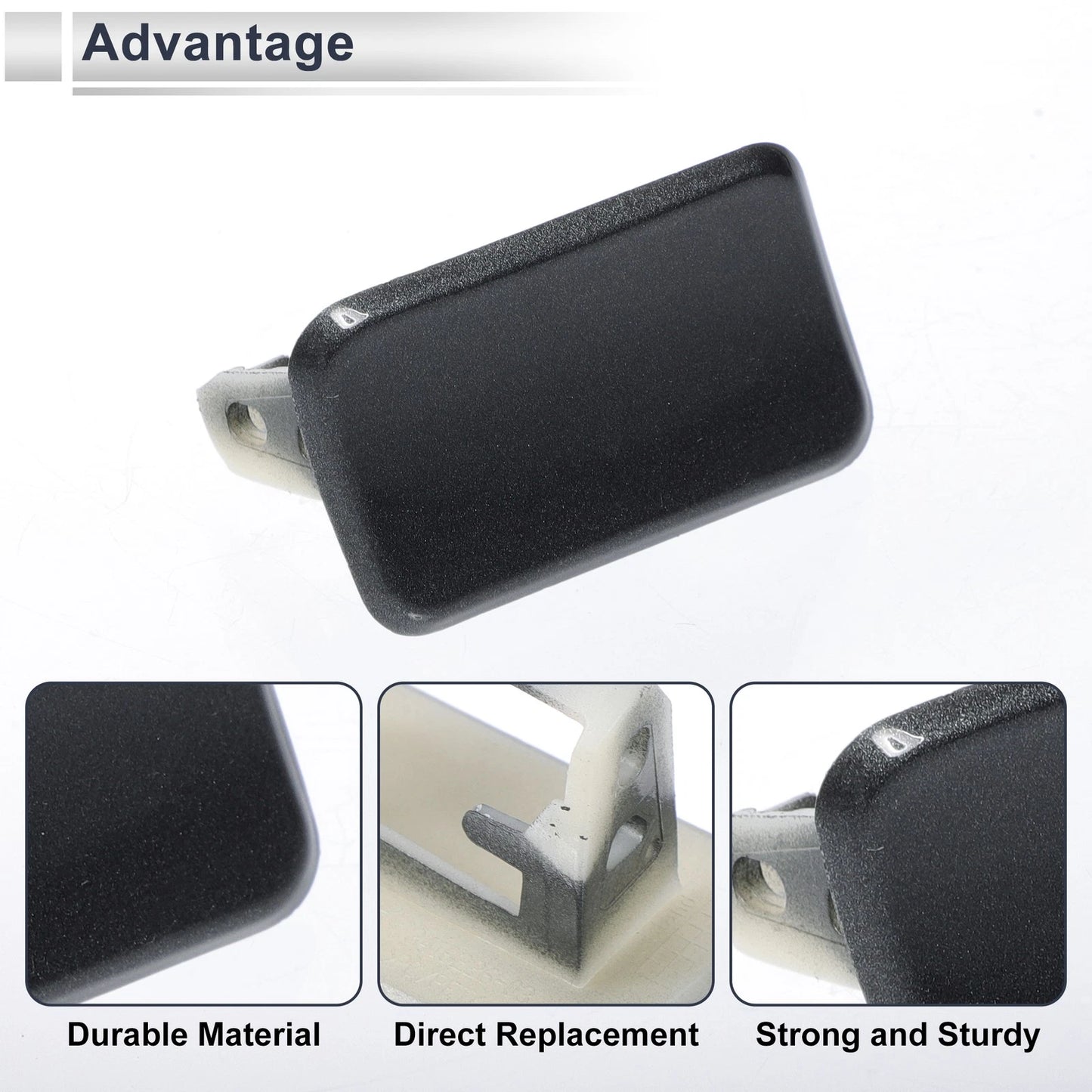 Front Right Side Bumper Headlight Washer Nozzle Cover Cap for BMW X3 Grey