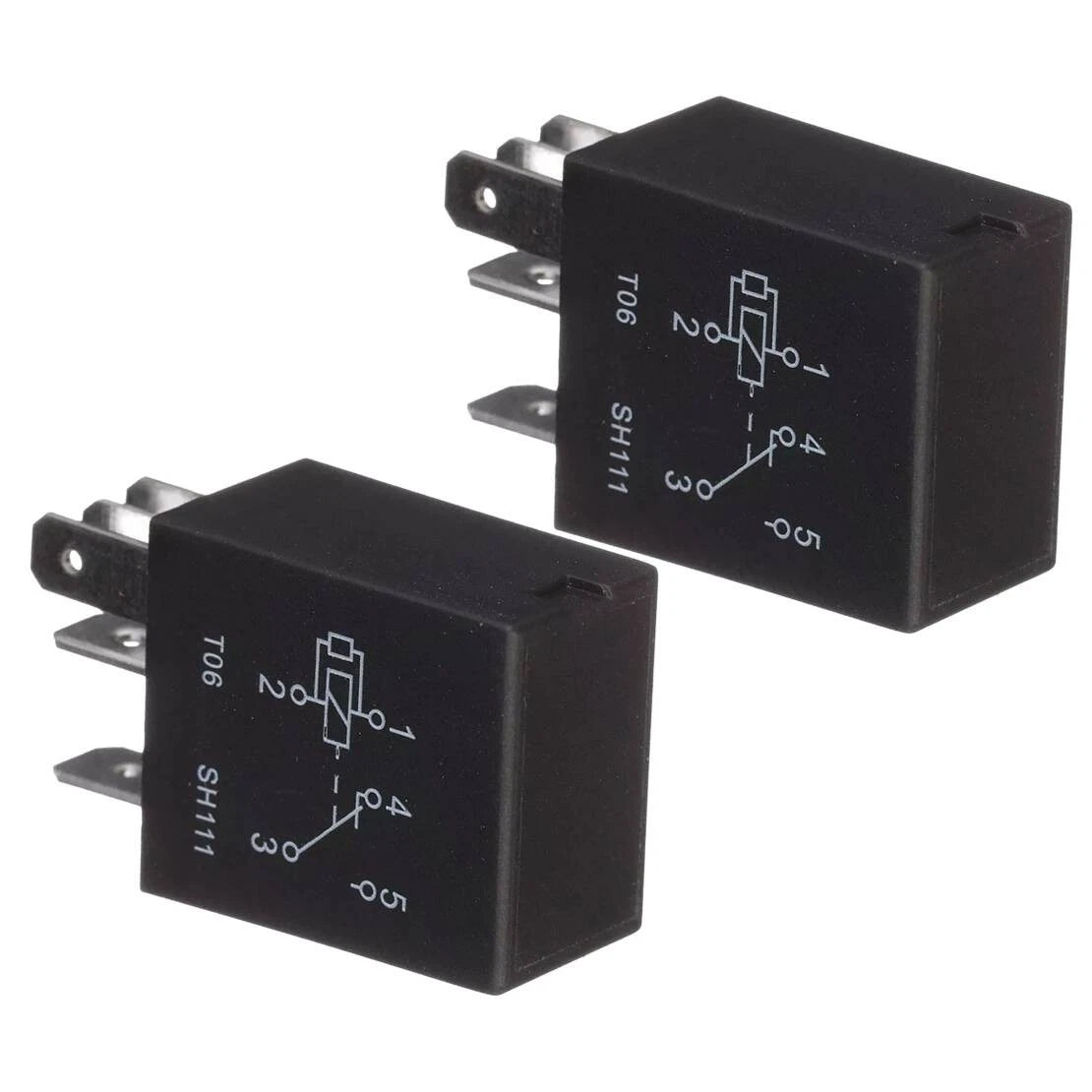 5 Pin Fuel Pump Relay 2Pcs for Buick Ford Toyota Oldsmobile (1990-2005)