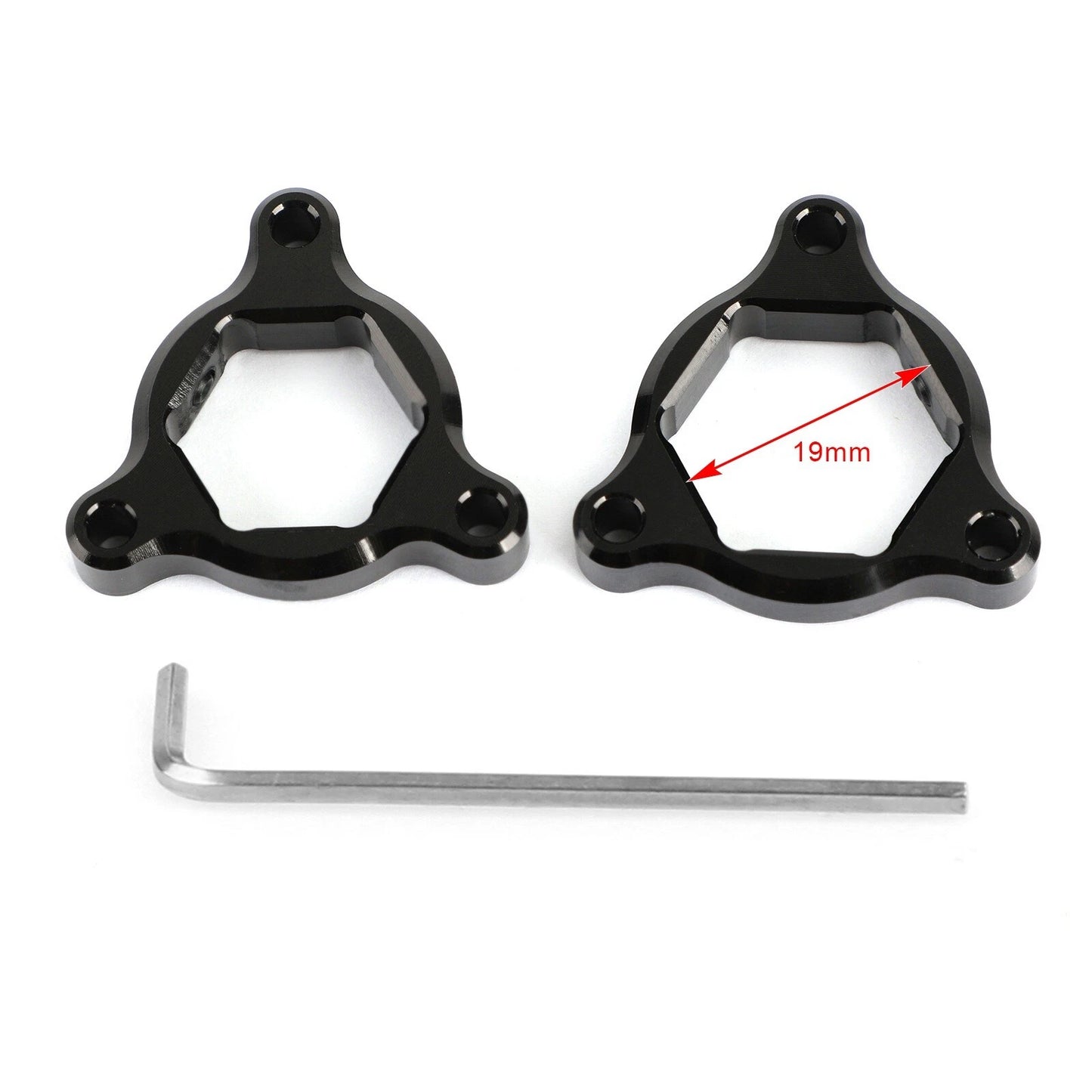 19mm Black Fork Adjuster for Suzuki GSXR 600/750 (2006-2010)