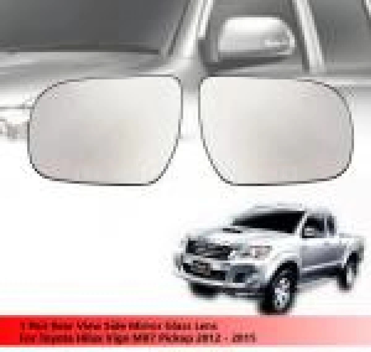 Rear View Mirror Glass Lens for Toyota Hilux Vigo MK7 (2012-2015)