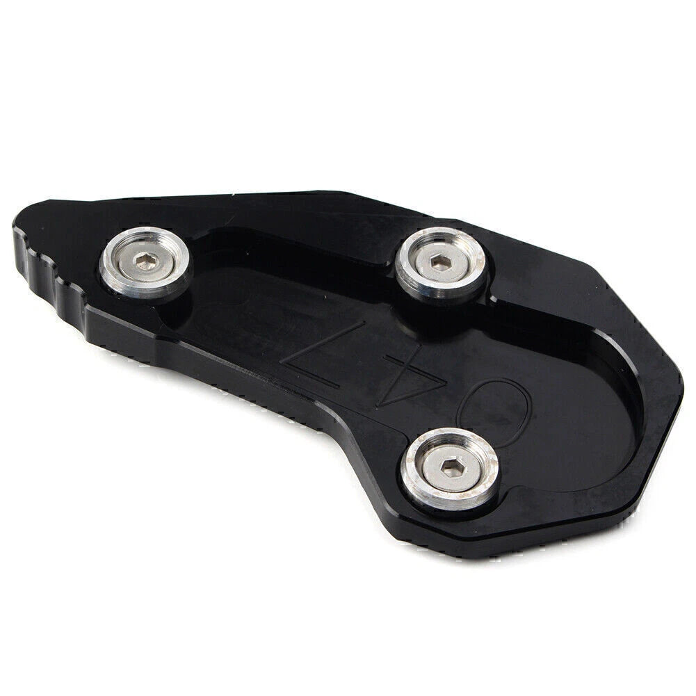 Black Kickstand Extension Pad for BMW R1200R R1200RS (2015-2016)