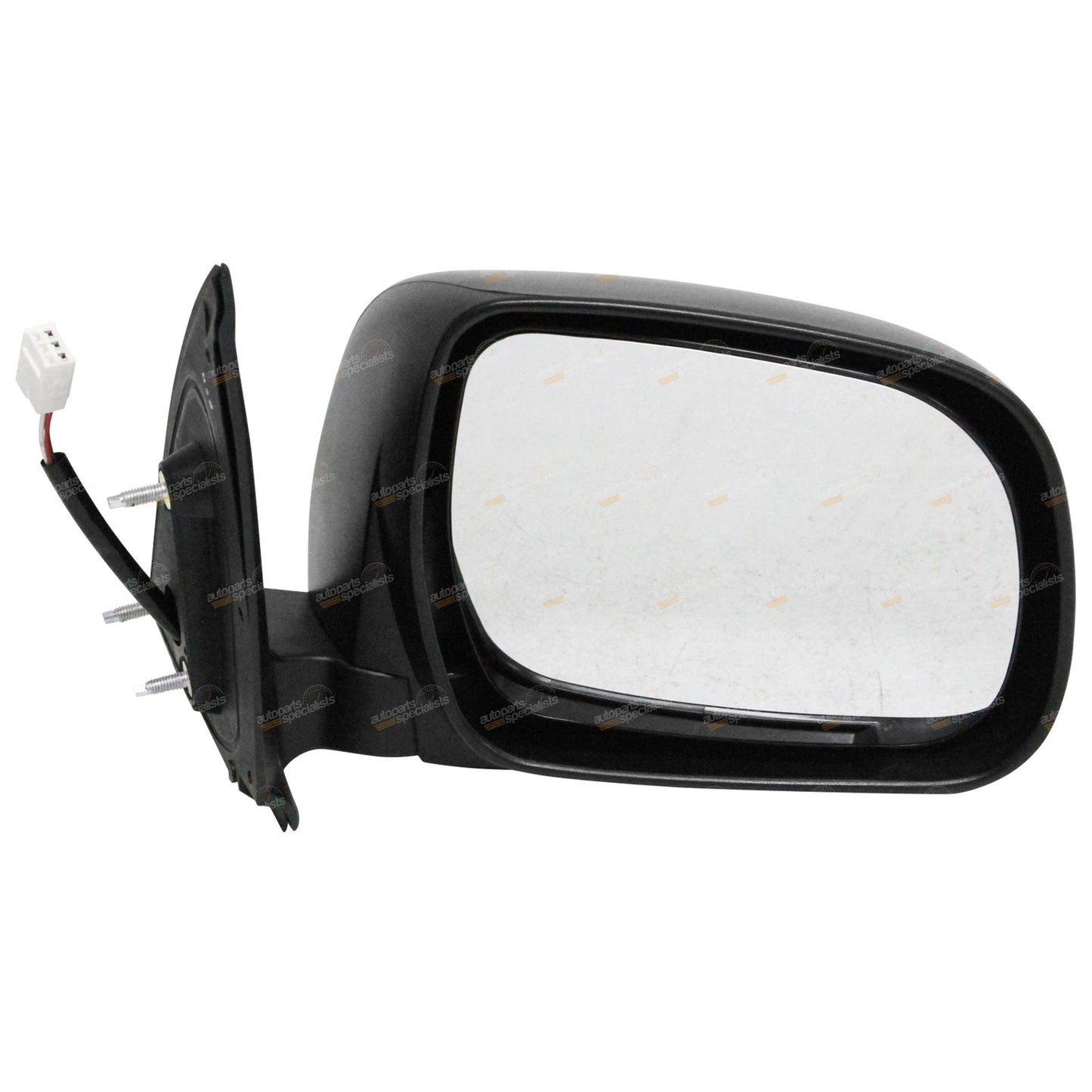 LH+RH / Black Electric Side Door Mirror for Toyota Hilux (2005–2010)