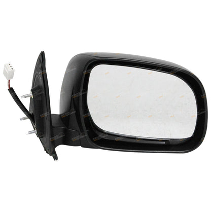 LH+RH / Black Electric Side Door Mirror for Toyota Hilux (2005–2010)