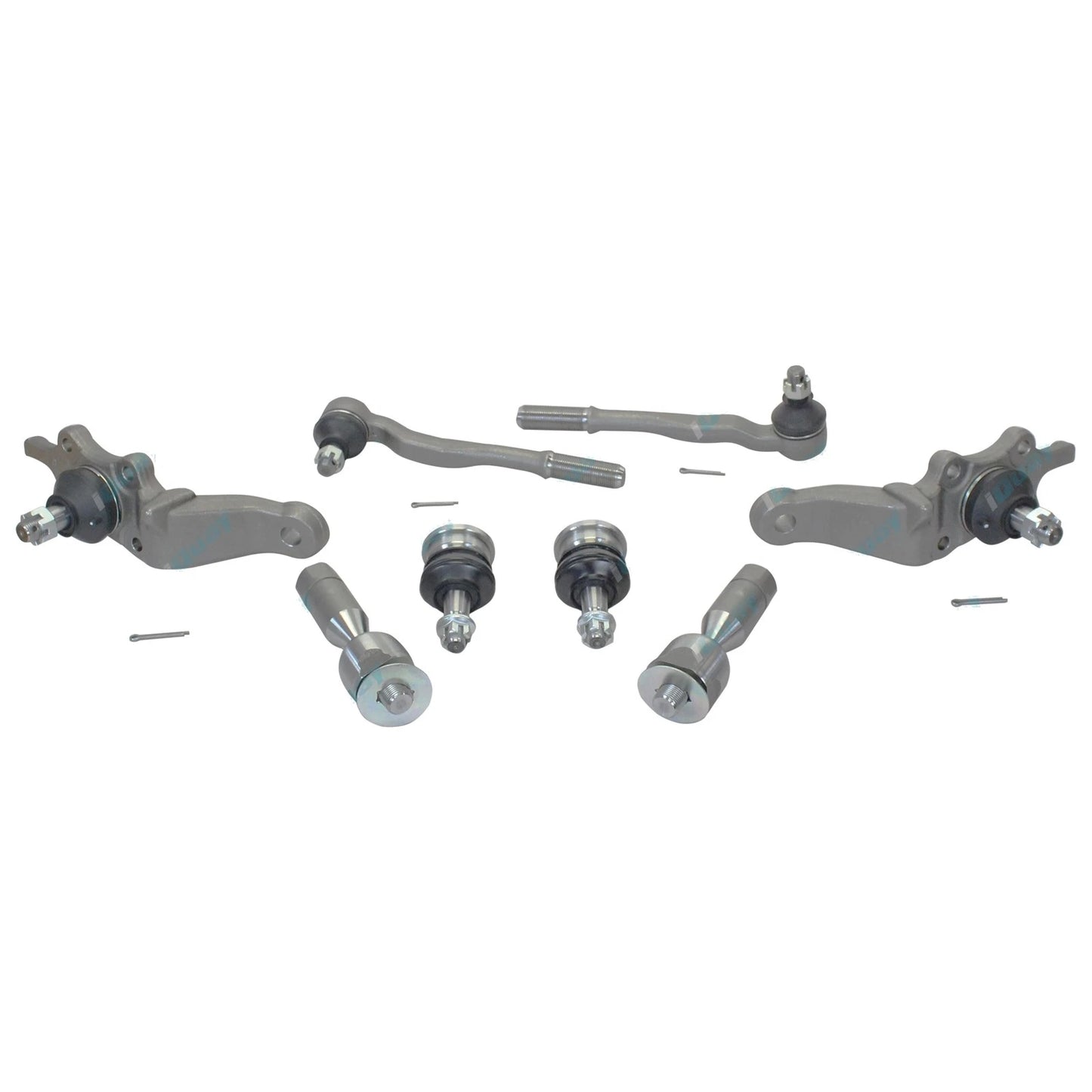 8 Pce Ball Joints, Tie Rods & Rack Ends Kit for Hilux Surf KZN185 VZN185 (95-02)