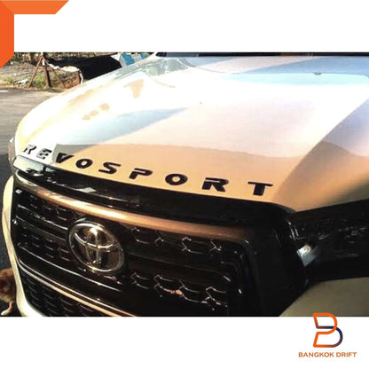 Matte Black 3D Logo Emblem for Toyota Hilux Ute