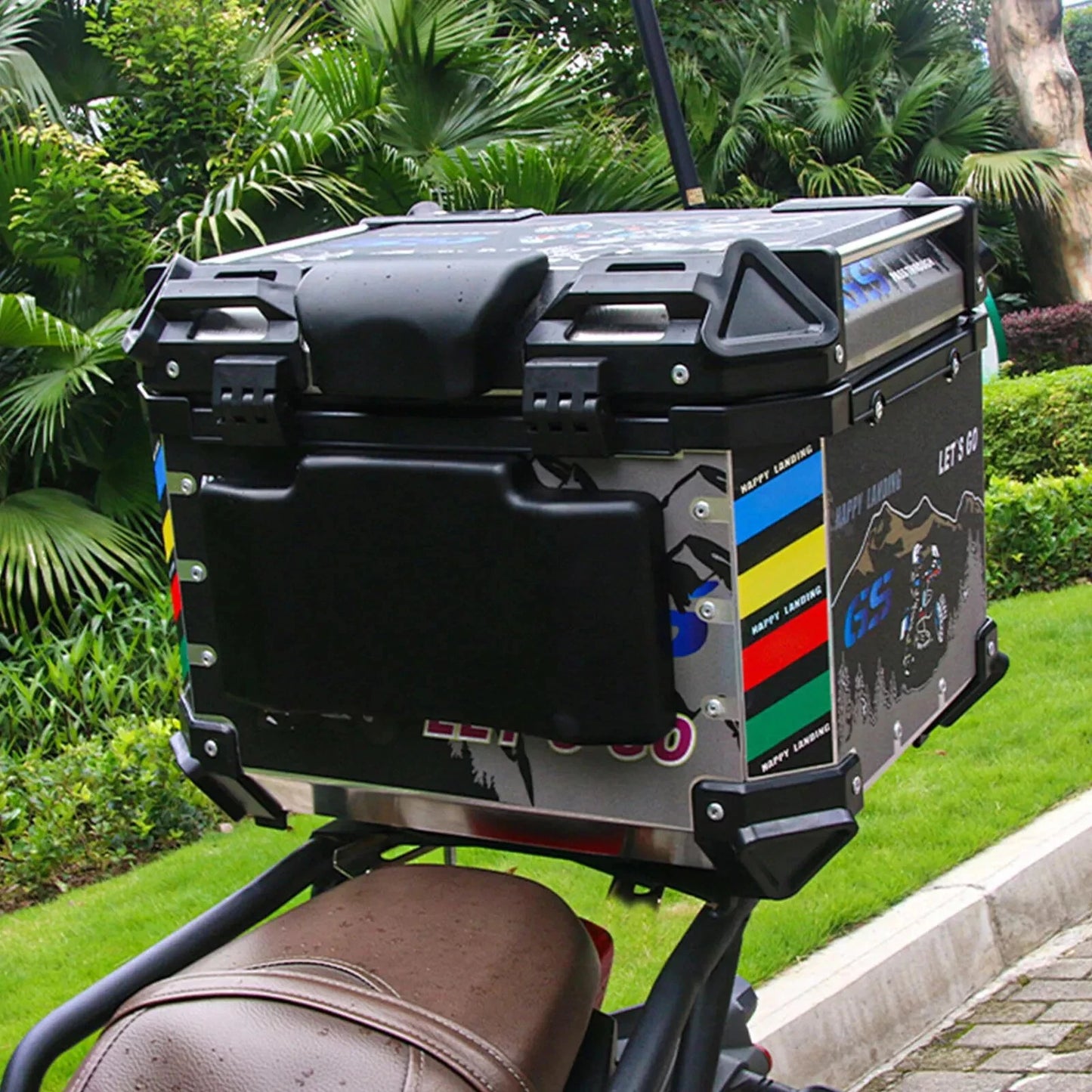 Rear Top Case Box Cushion Backrest Pad for Motorcycle - Long Riding