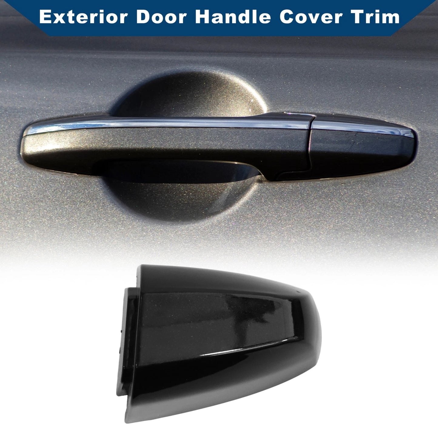 Blue ABS Exterior Door Handle Cover Trim for BMW X1 X5 X6 (2014-2019)