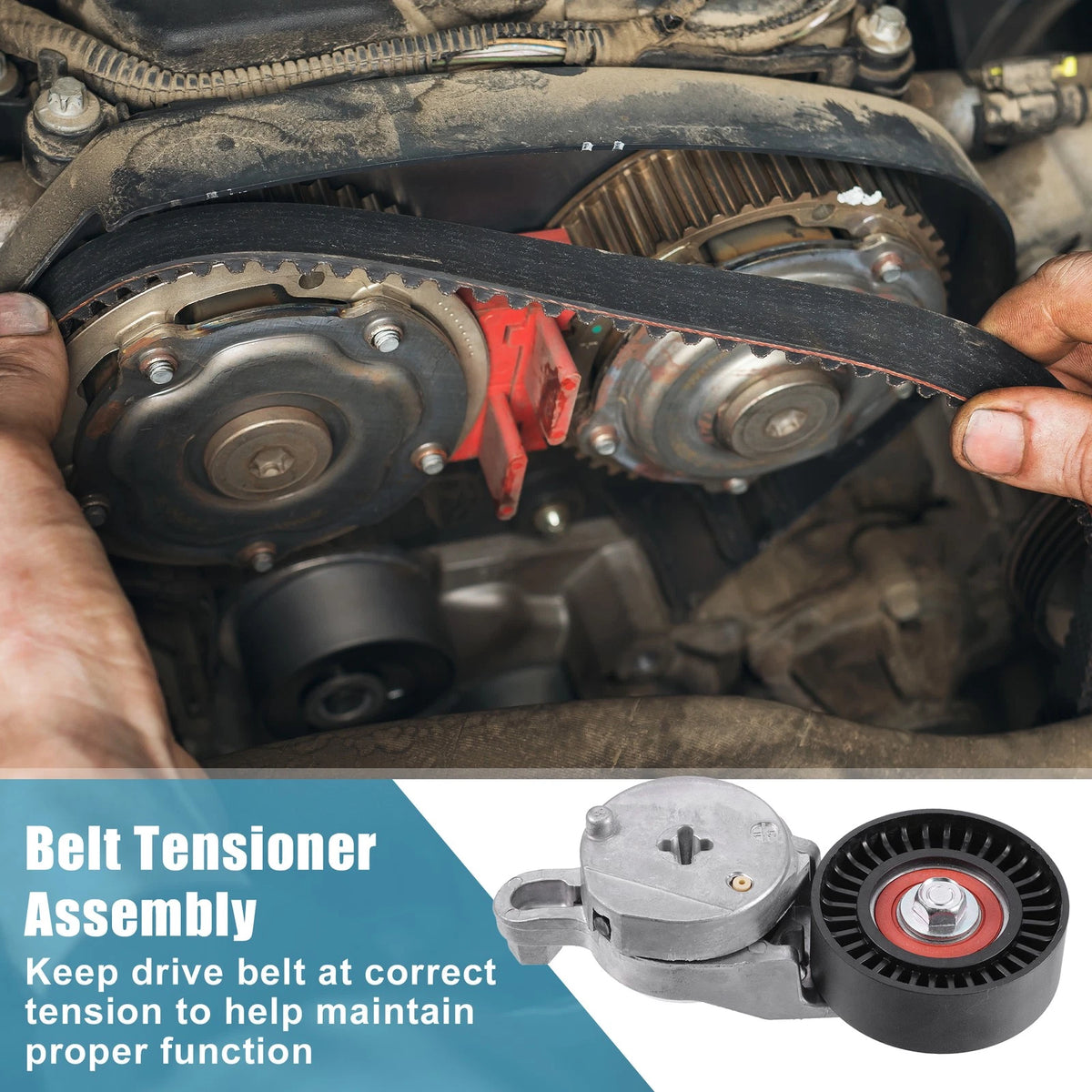 Belt Tensioner Pulley Assembly for Toyota Camry (2012-2017)