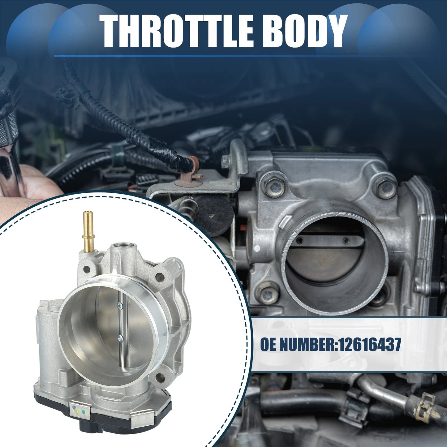 Throttle Body Actuator 4.2L for GMC Envoy L6 (2008-2009)