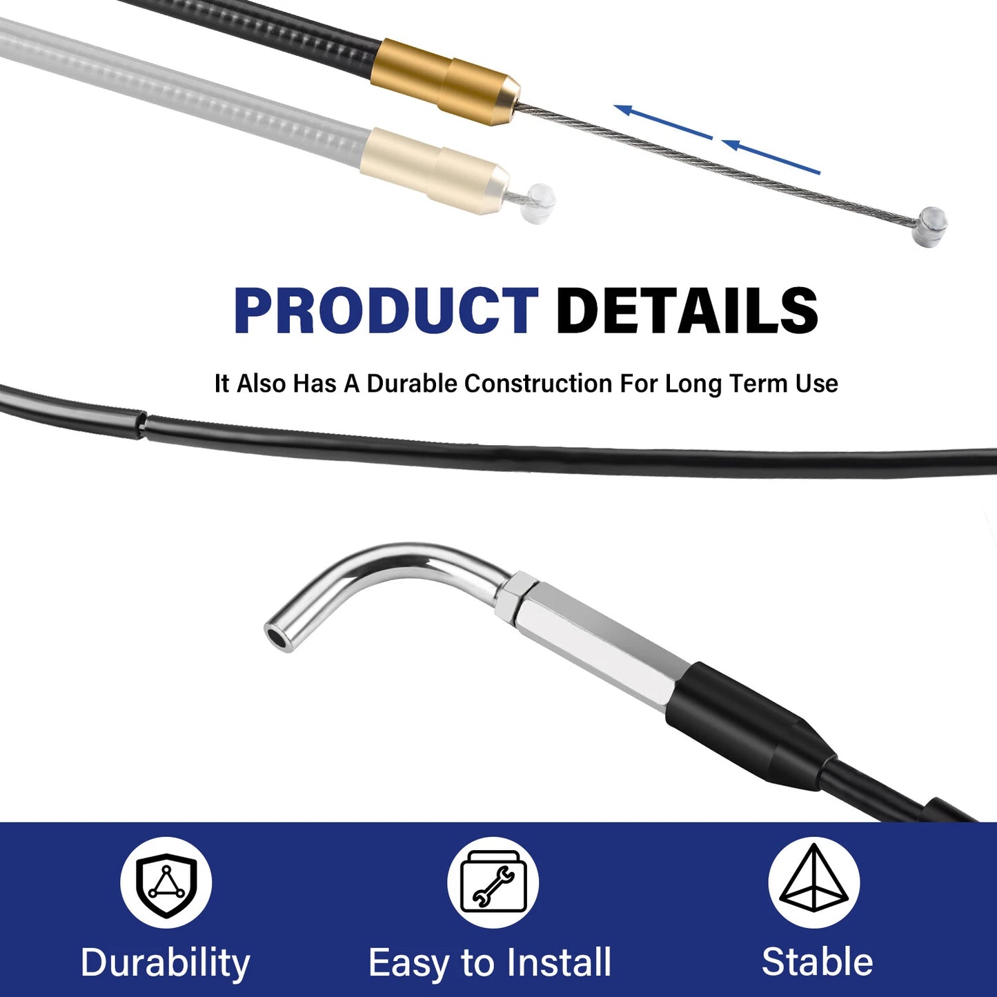 Choke Cable for Yamaha Big Bear 400 4x4 YFM400F (2002-2006)