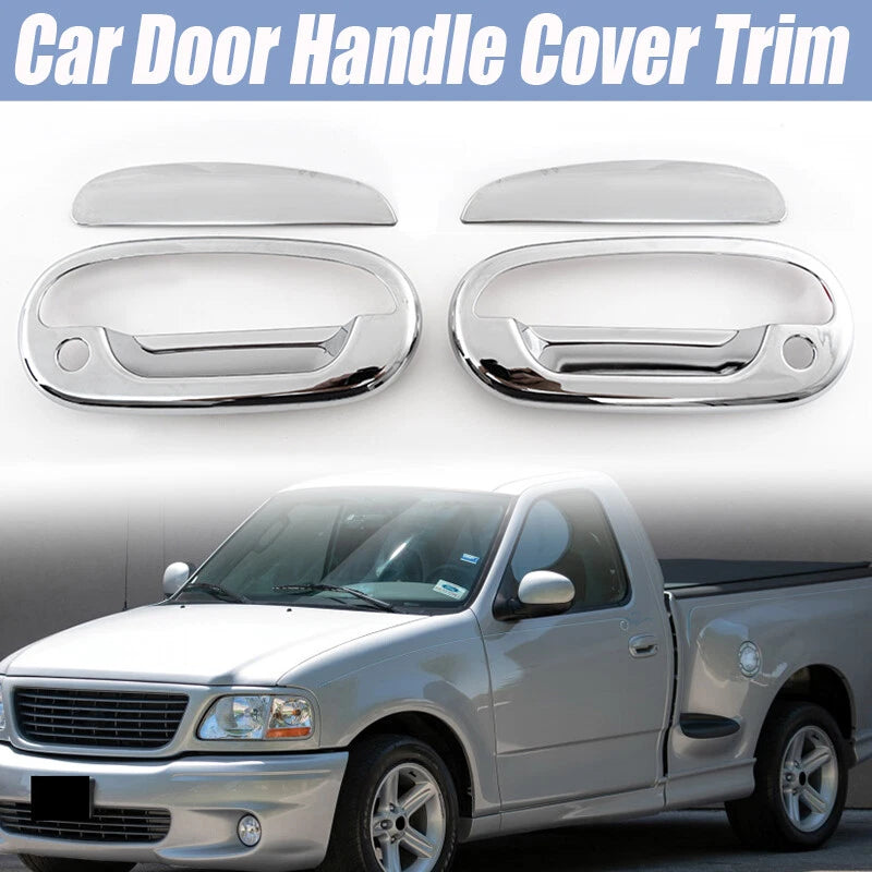 Chrome Outside Handle Cover Overlay Trim for Ford F150 F-150 (1997-2003)