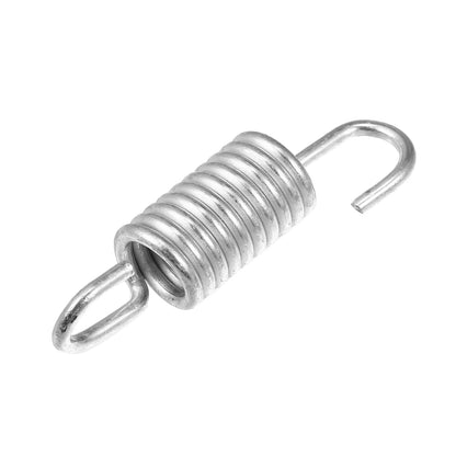 4 x 6cm Silver Tone Motorcycle Brake Pedal Return Springs for Suzuki