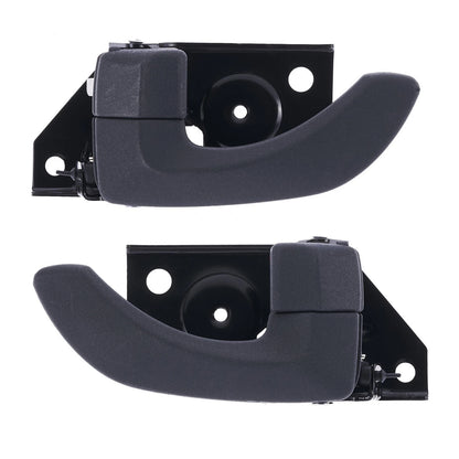 Door Handle Inner Set of 2 for Hyundai Santa Fe SM (2000-2005) Grey