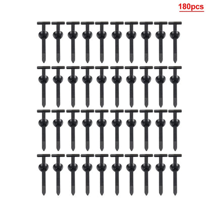 180Pcs Zip Tie Cable Buckle Self-Locking Fasteners for Car Daily Fixing