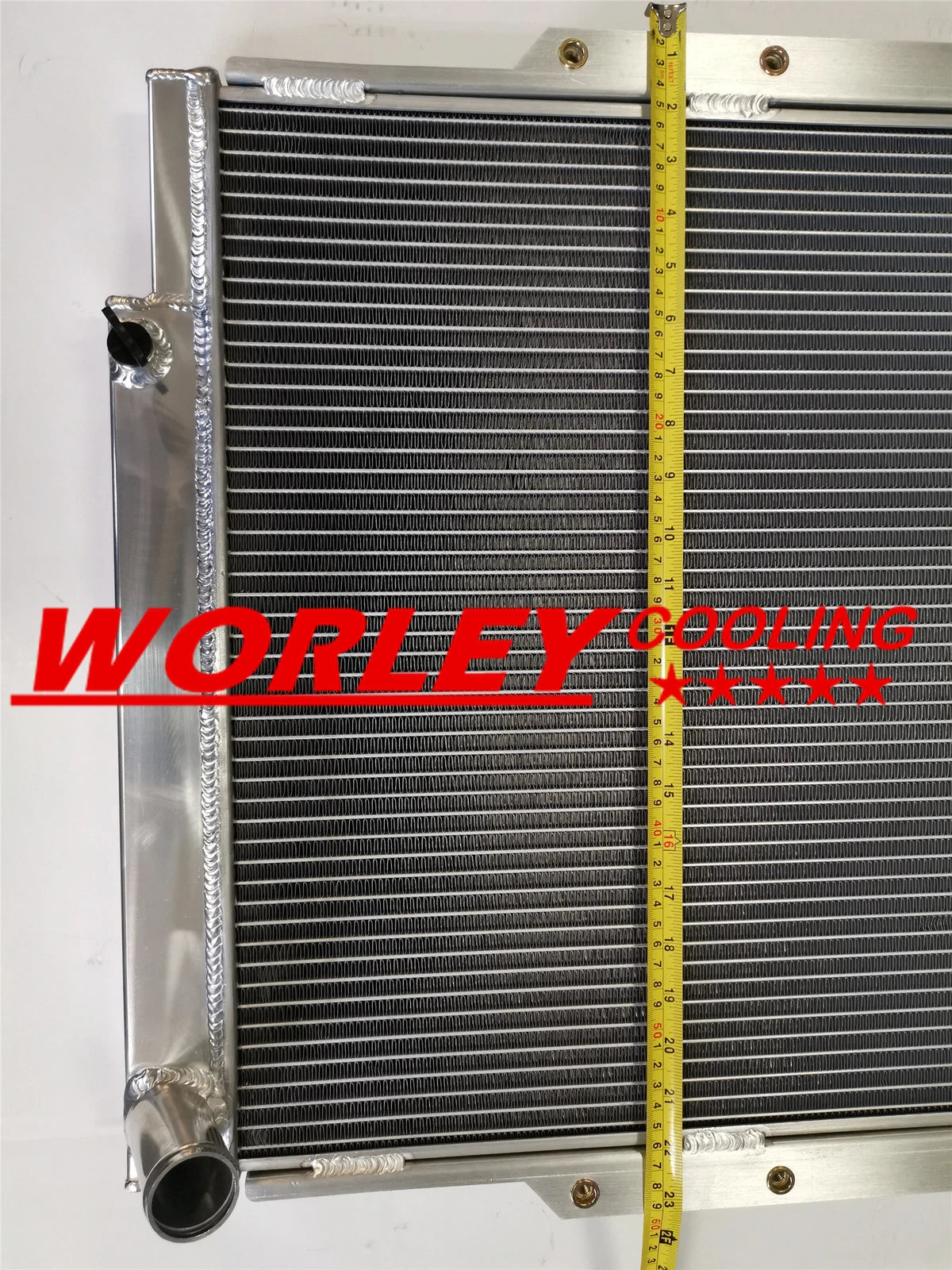 Aluminum Radiator + Hose for Toyota LandCruiser 75 Series (1984-2000)
