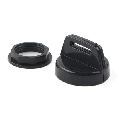 Black ABS Ignition Key Cover w/Nut for Polaris RZR XP 800-1000 Ranger Sportsman