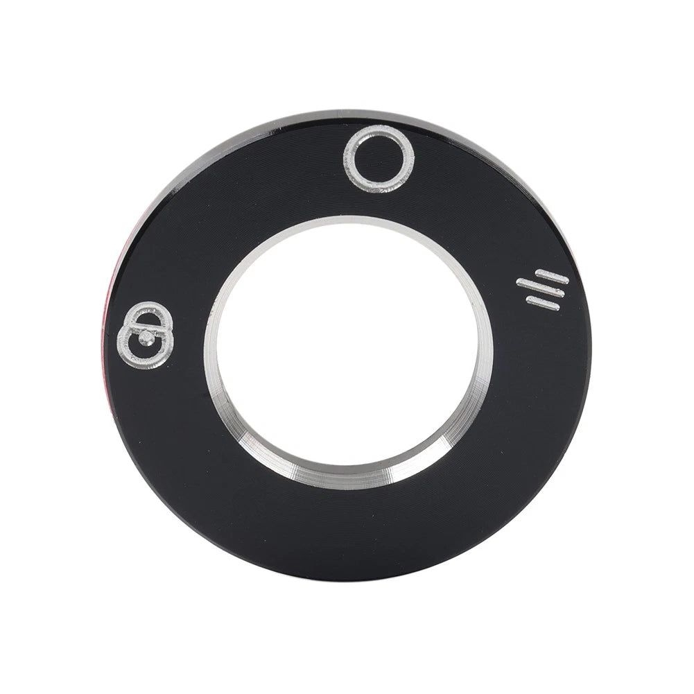 Black Ignition Switch Lock Trim Ring Cover for Vespa LX LXV S ET4 GTS GTV (2006-2023)