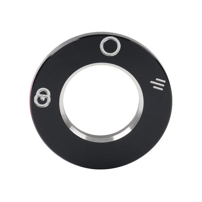Black Ignition Switch Lock Trim Ring Cover for Vespa LX LXV S ET4 GTS GTV (2006-2023)