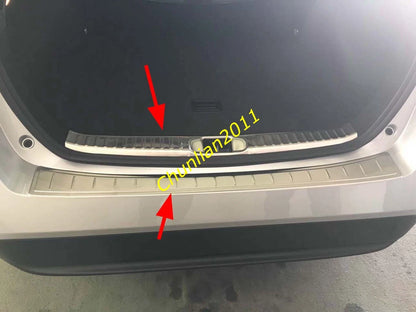 Rear Outer Bumper Protector Trim for 2016-2018 Toyota Prius (2016-2018)