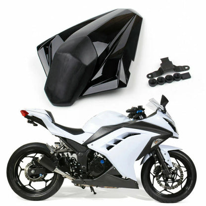 Pillion Seat Cover for Kawasaki Ninja 300R / EX300R (2013-2024) Black
