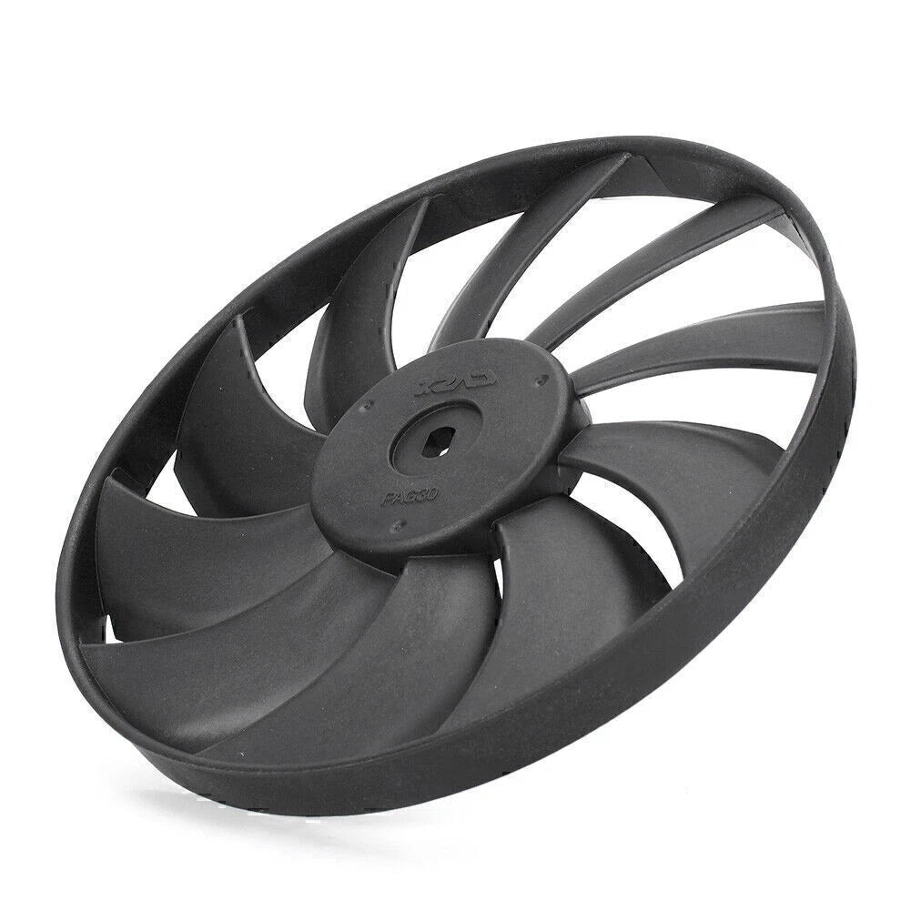 Black Engine Radiator Cooling Fan Blade for Kawasaki Ninja ZX6R ZX10R