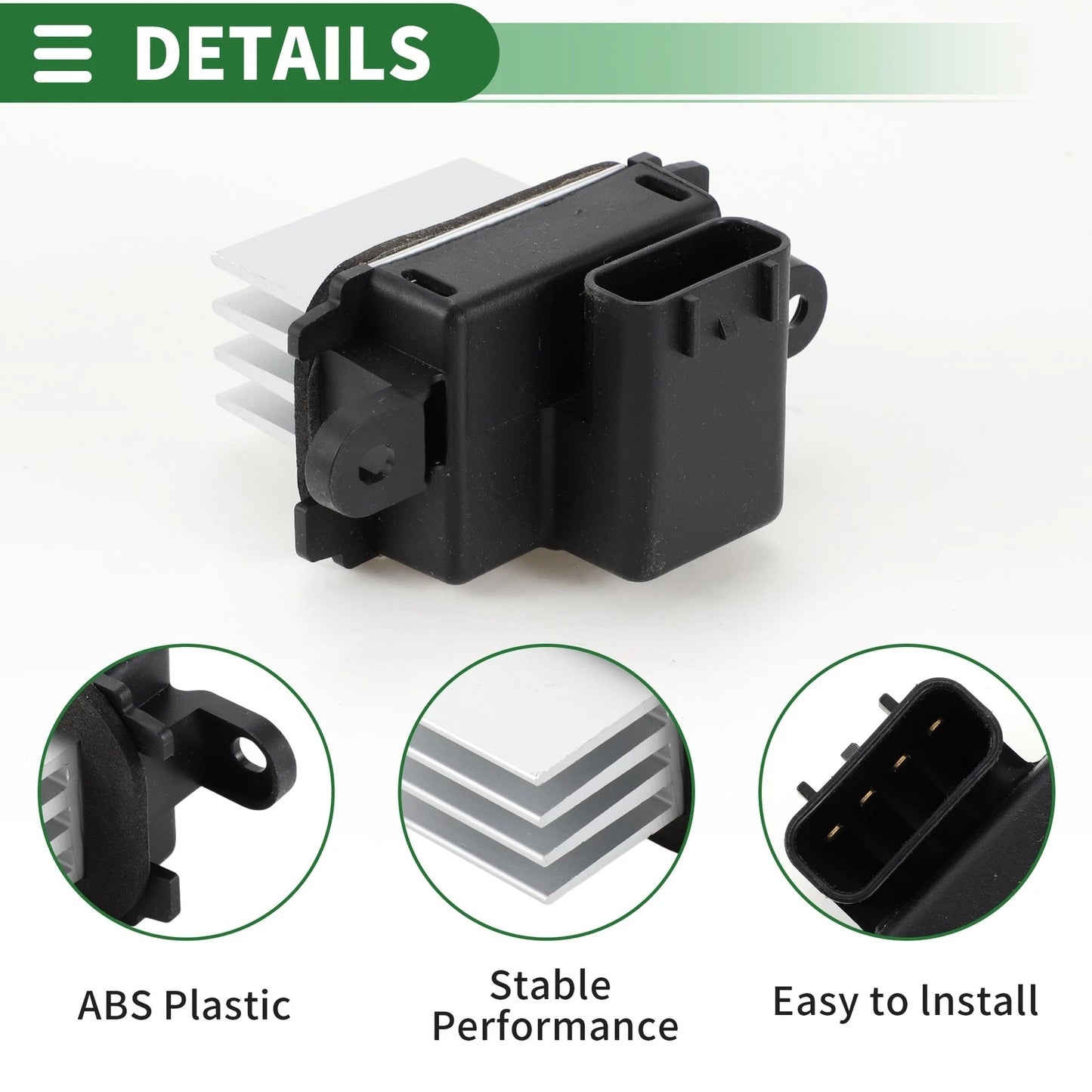 Blower Motor Resistor for Ford F-550 Super Duty (2008-2010)