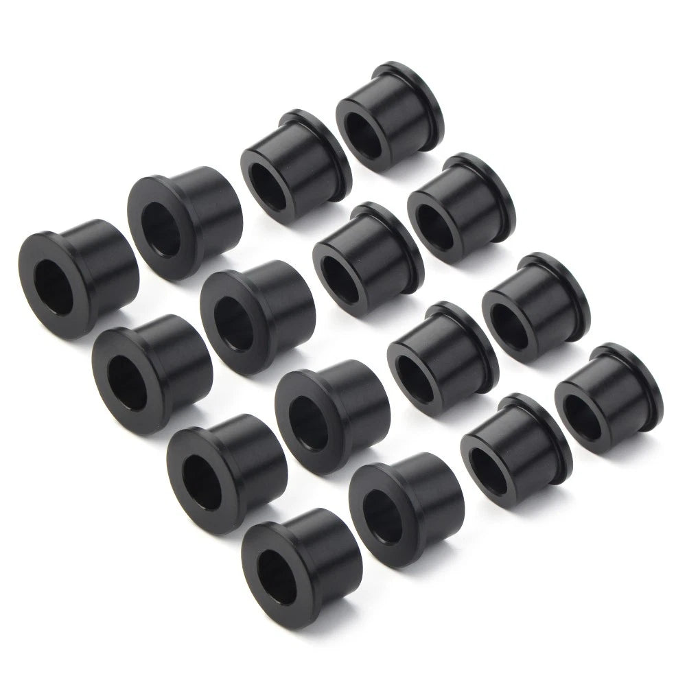 16 x A-Arm Bushing Black Delrin for Honda TRX400EX TRX400X (1999-2008)