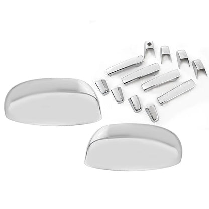 Mirror & Handle Cover Set for Chevy Silverado Tahoe Sierra Yukon (2007-2014)
