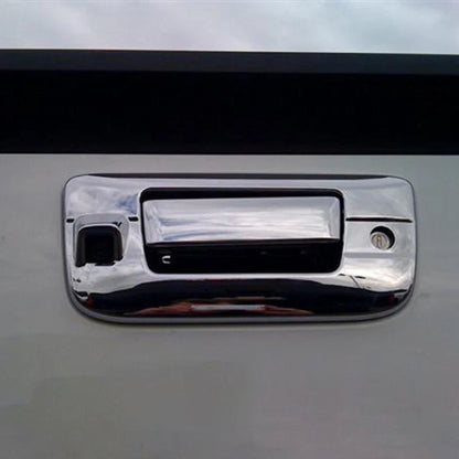Chrome Tailgate Handle Cover Bezel Trim for 2007-2013 GMC Sierra & Chevy Silverado