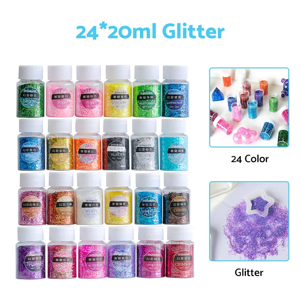Clear UV Resin Epoxy Casting Pigment Paste for Crafts